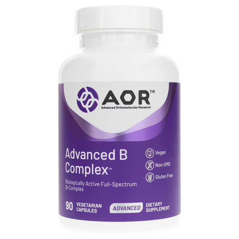 AOR Advanced B Complex – 90 CAPS – Supplements & Vitamins Store