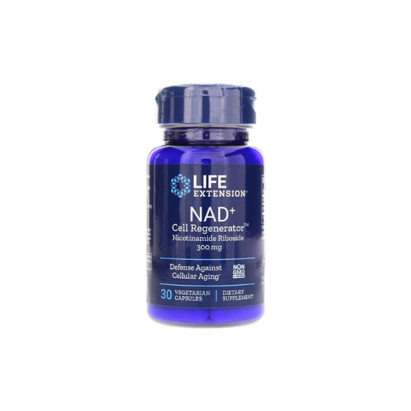 Life Extension NAD+ Cell Regenerator 300mg – 30 VC – Supplements ...